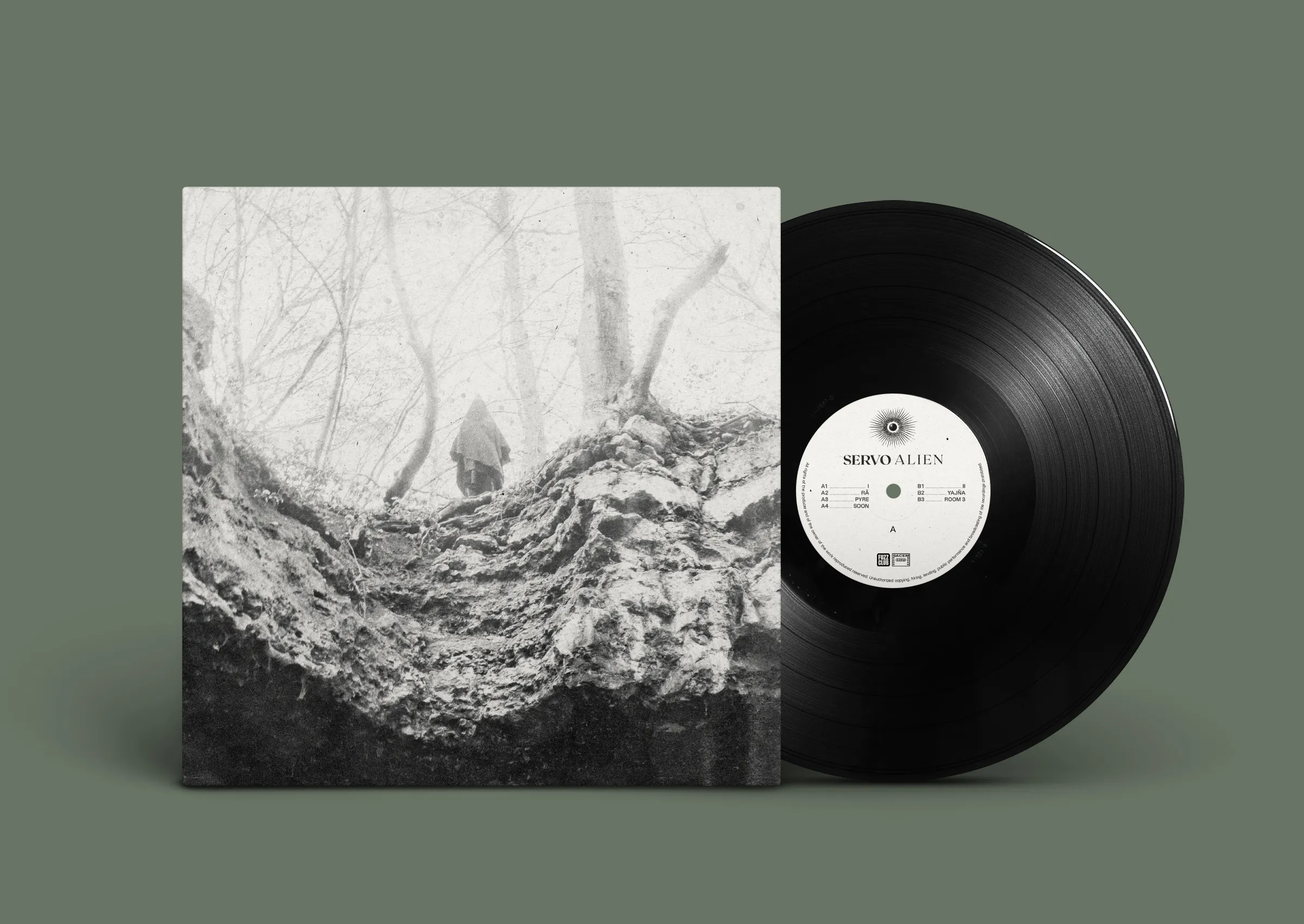 Alien - artwork musical réalisé pour Servo en 2020