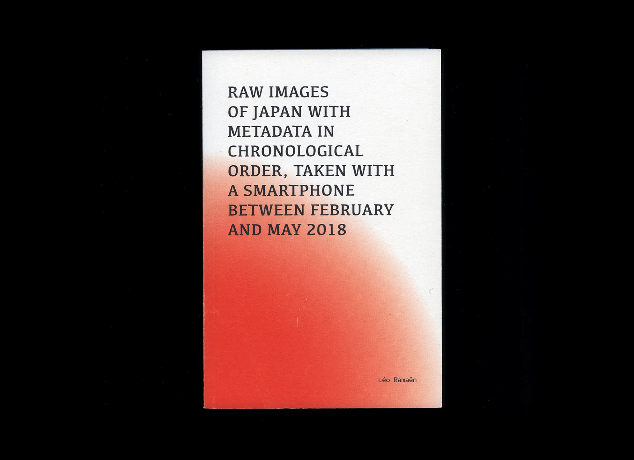 Raw images of Japan - projet réalisé en 2018