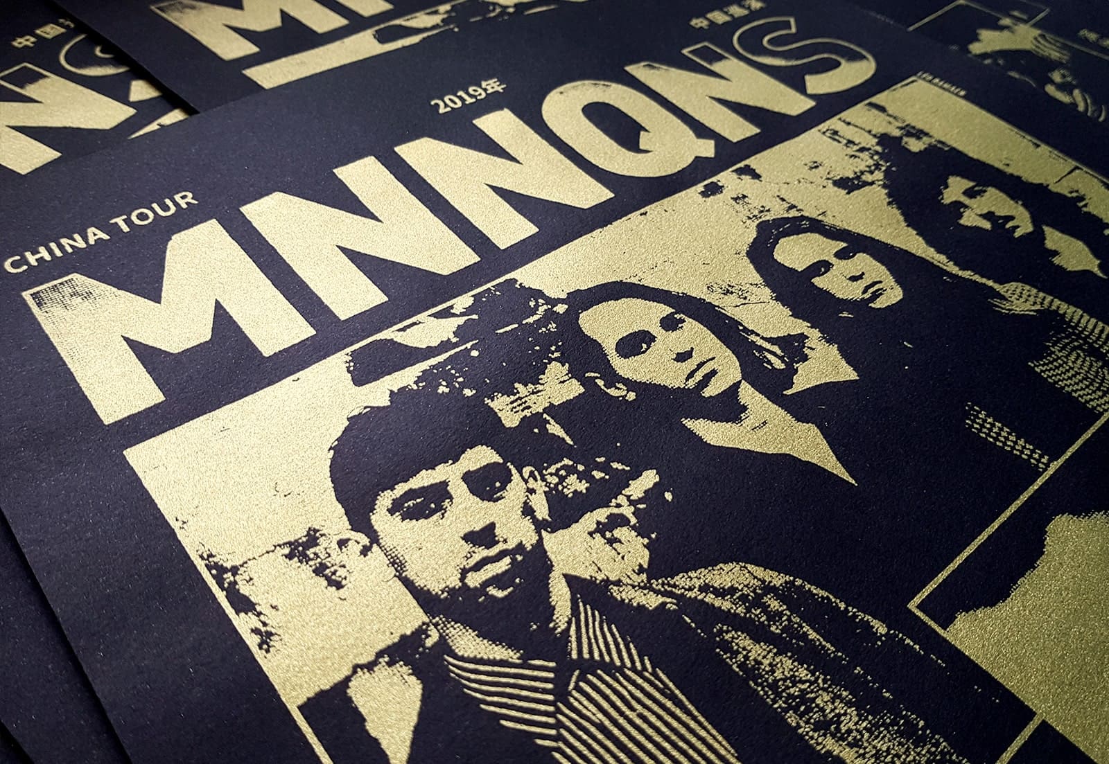 China Tour Poster pour MNNQNS - Image 3 sur 4